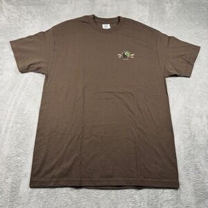 T&C Surf Shirt Mens XL Brown Smoke 'Um Boar Camo Graphic Hawaii Tee T-Shirt NEW